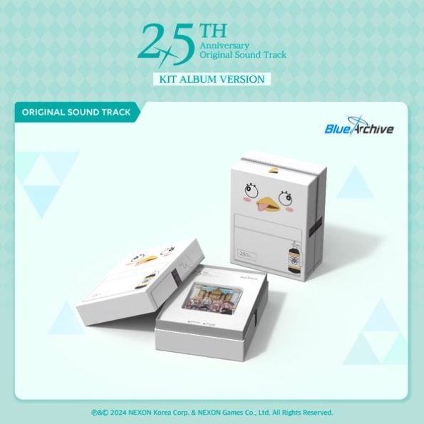 BLUE ARCHIVE 2.5th ANNIVERSARY OST (KIT ALBUM PACKAGE)