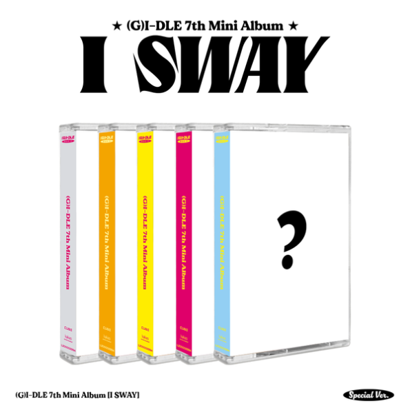 (G)I-DLE – 7th Mini Album [I SWAY] (Special Ver.) (MC Ver.) (Random Ver.)