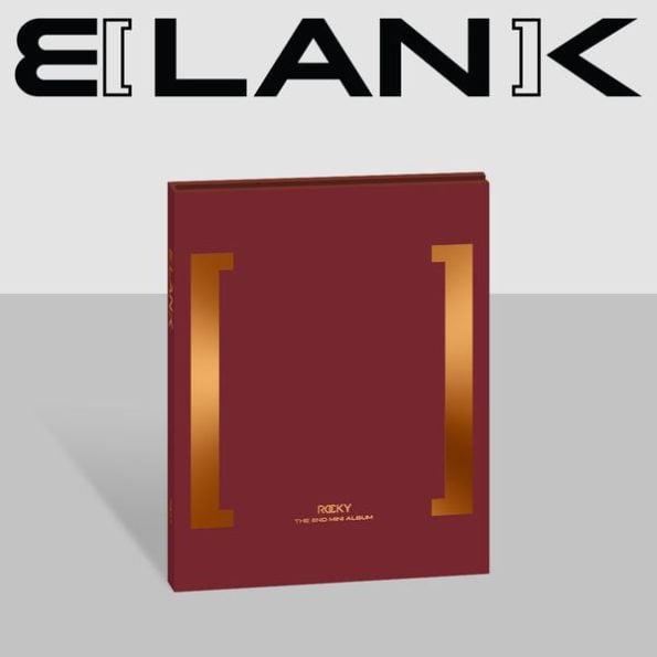 ROCKY – 2nd Mini Album [BLANK] (Burgundy Ver.)