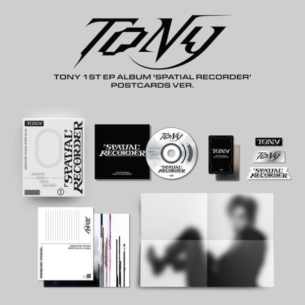 TONY – 1st EP [SPATIAL RECORDER] (POSTCARDS VER.)