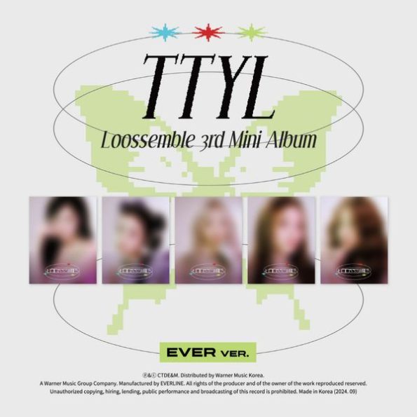 [5CD SET] Loossemble – 3rd Mini Album [TTYL] (EVER MUSIC ALBUM Ver.)