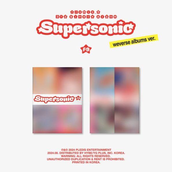 [8CD SET] fromis_9 – 3rd Single Album [Supersonic] (weverse albums ver.)