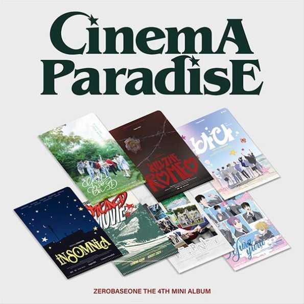 ZEROBASEONE – The 4th Mini Album [CINEMA PARADISE] (ZEROSE Ver.) (Random Ver.)