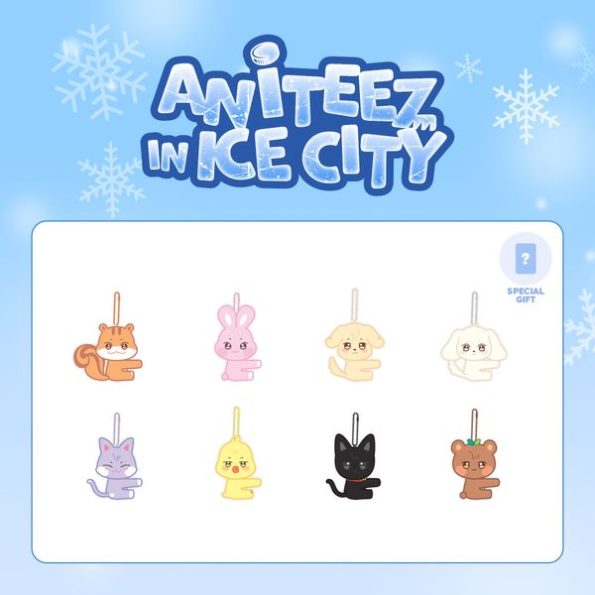 ATEEZ – [ANITEEZ IN ICE CITY] PLUSH PHOTOCARD HOLDER