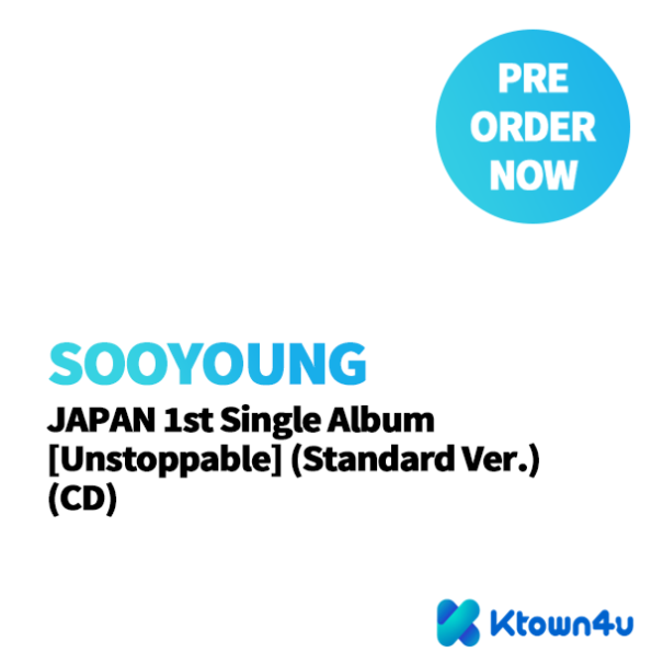 SOOYOUNG – JAPAN 1st Single Album [Unstoppable] (Standard Ver.) (CD)