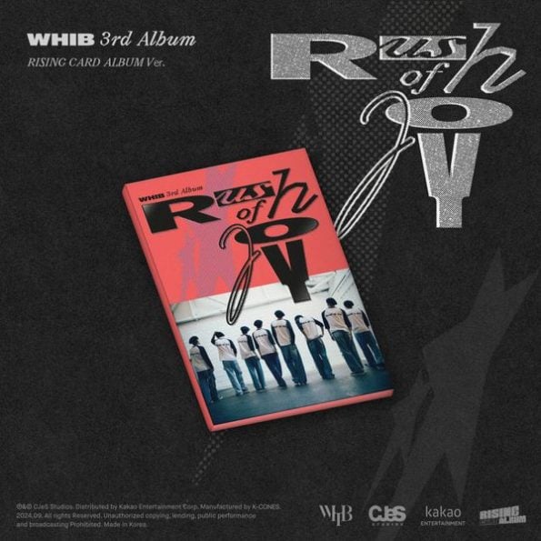 WHIB – 3rd Single Album [Rush of Joy] (RISING Ver.)