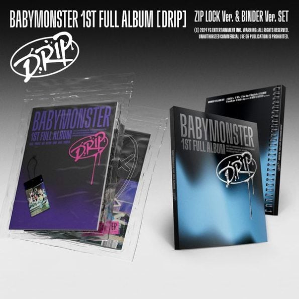 [2CD SET] BABYMONSTER – 1st FULL Album [DRIP]