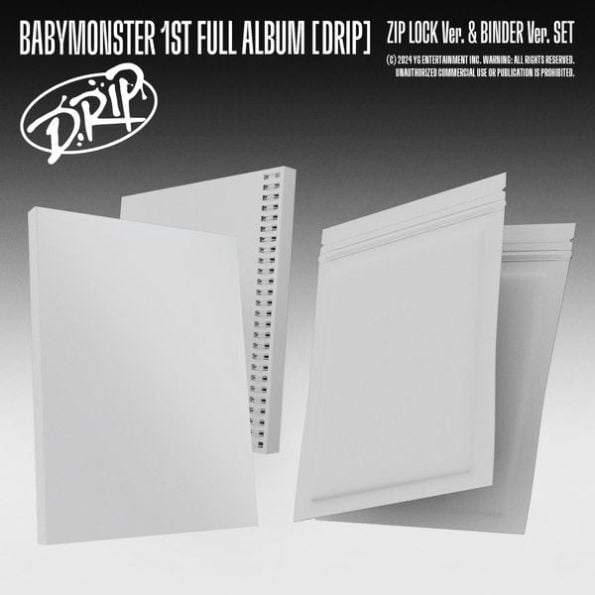 [2CD SET] BABYMONSTER – 1st FULL Album [DRIP]