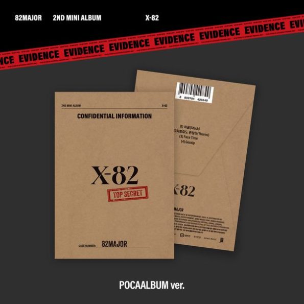 82MAJOR – 2nd Mini Album [X-82] (POCAALBUM)