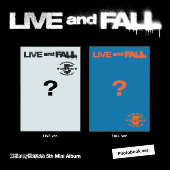 Xdinary Heroes – 5th Mini Album [LIVE and FALL] (Photobook Ver.) (Random Ver.)