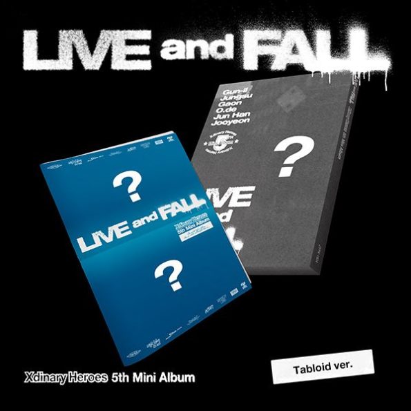 Xdinary Heroes – 5th Mini Album [LIVE and FALL] (Tabloid Ver.)