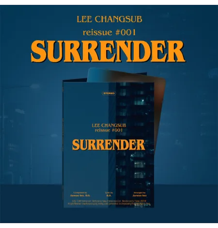 LEE CHANGSUB - Special Single [reissue #001 'SURRENDER'] (Platform Ver.)