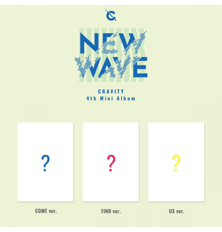 [Video Call Sign Event] [TAEYOUNG] [3CD SET] CRAVITY - 4th Mini Album [NEW WAVE] (COME Ver. + FIND Ver. + US Ver.)