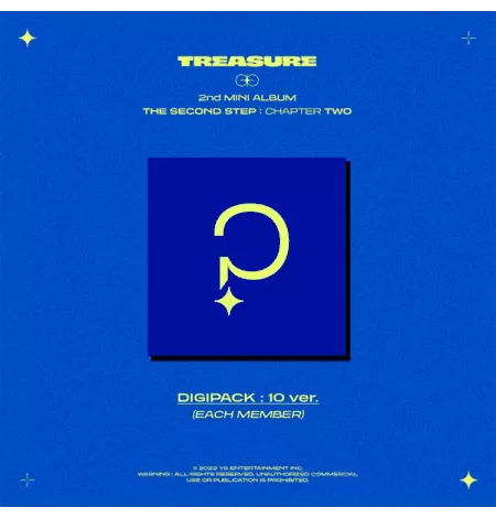TREASURE - 2nd MINI ALBUM [THE SECOND STEP : CHAPTER TWO] (DIGIPACK ver.)