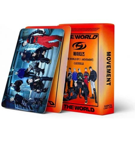 ATEEZ Photocard - THE WORLD EP.1 MOVEMENT - Pack of 55 Pcs
