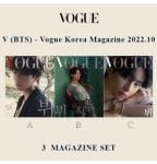 VOGUE 2022.10 TYPE (A-B-C) (Cover : V / Content : V 30p)( FULL SET)