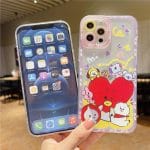 Anime-Bt21-Kawaii-Phone-Case-for-Iphone-11-12-13Promax-Soft-Silicone-Cartoon-Mang-Koya-for