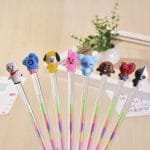 Kawaii-BT21-Tata-Chimmy-Kpop-Cartoon-Doll-Gel-Pen-Water-Pen-Ballpoint-Pen-Cute-Student-Stationery