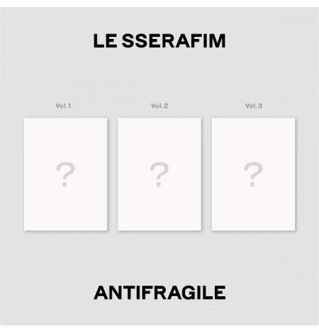 LE SSERAFIM - 2nd Mini Album [ANTIFRAGILE] [3CD SET]