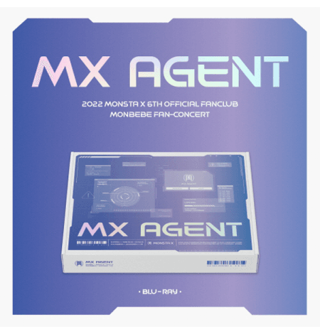 MONSTA X - 2022 MONSTA X 6TH OFFICIAL FANCLUB MONBEBE FAN-CONCERT [MX AGENT] Blu-ray