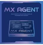 MONSTA X - 2022 MONSTA X 6TH OFFICIAL FANCLUB MONBEBE FAN-CONCERT [MX AGENT] KIT