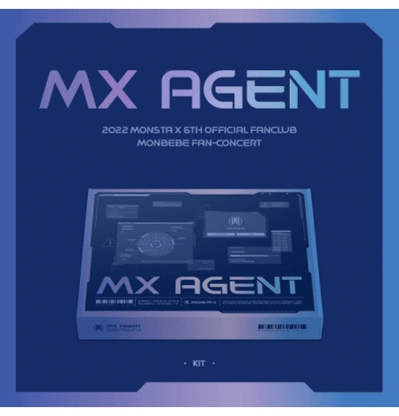 MONSTA X - 2022 MONSTA X 6TH OFFICIAL FANCLUB MONBEBE FAN-CONCERT [MX AGENT] KIT