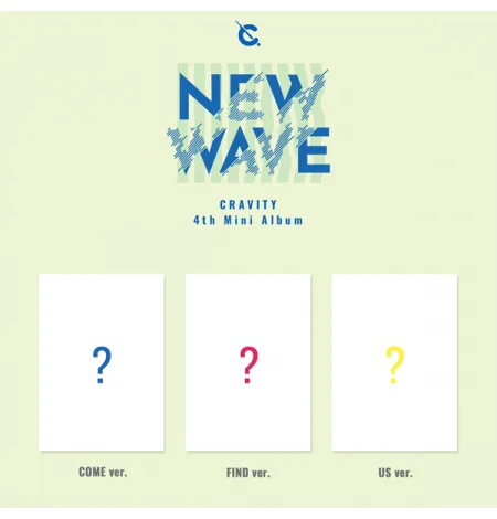[Off-Line Sign Event] CRAVITY - 4th Mini Album [NEW WAVE] (Random Ver.)