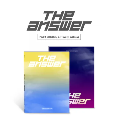 PARK JIHOON - 6TH MINI ALBUM [THE ANSWER] (DAY ver. + NIGHT ver.) FULL SET