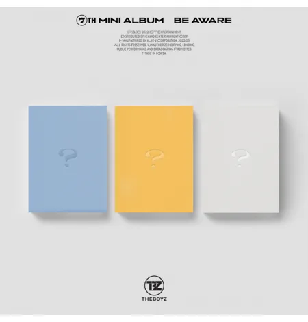THE BOYZ - Mini Album Vol.7 [BE AWARE] (FULL SET)