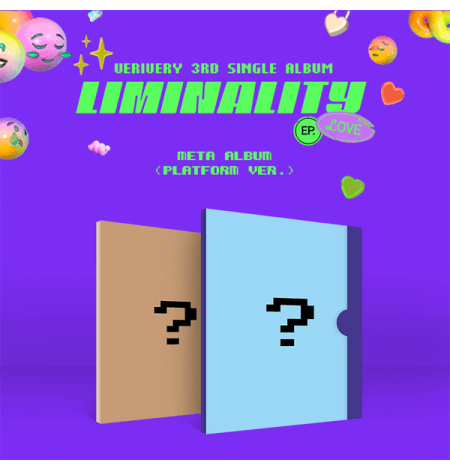 VERIVERY - 3RD SINGLE ALBUM [Liminality - EP.LOVE] (OVER ver. + SHY ver.) [2CD SET]