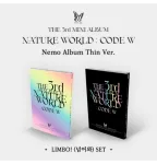 NATURE - THE 3rd MINI ALBUM [NATURE WORLD : CODE W] (Nemo Album) (RANDOM VER)