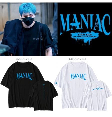 Stray Kids Tshirt - Maniac - 2 VER