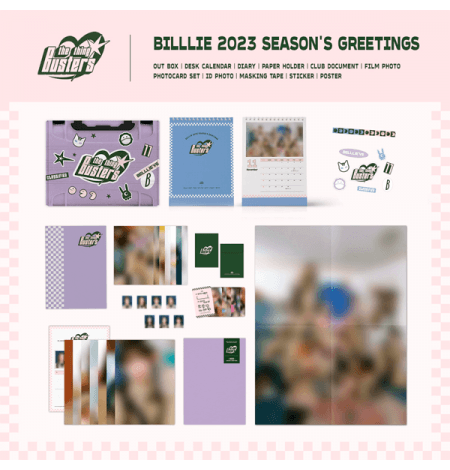 BILLLIE - [THE THING BUSTERS] 2023 Season's Greetings kpopita