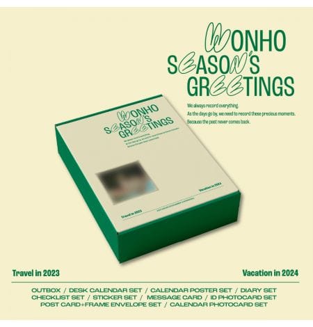 WONHO - 2023-2024 Season's Greetings [Travel in 2023 / Vacation in 2024]
