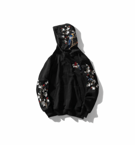 Japanese Heavyweight Fleece Embroidered Hoodie