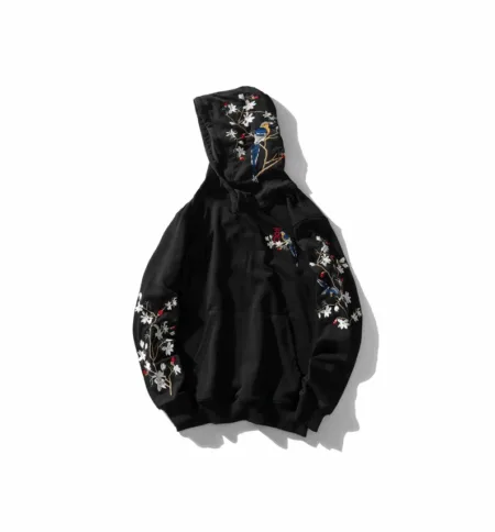 Japanese Heavyweight Fleece Embroidered Hoodie
