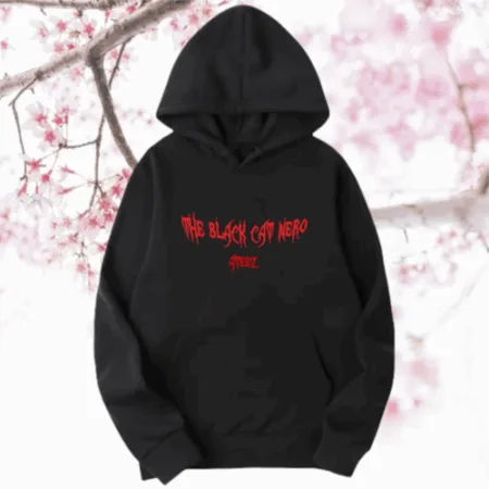 ATEEZ The BLACK CAT Nero Unisex Hoodie, KPop Sweatshirt, Kpop Idol Fashion