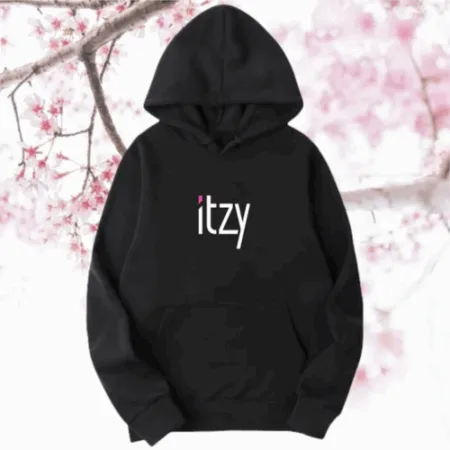 ITZY LOGO Unisex HOODIE, Itzy Sweatshirt, Kpop Sweatshirt