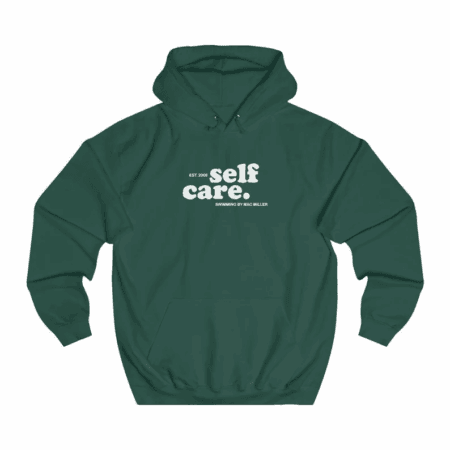 Self Care Hoodie, Mac Self Care merch, Swimming Hoodie