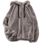 Winter Fashion Sweet And Velvet Warm Comfortable Women's Hoodies