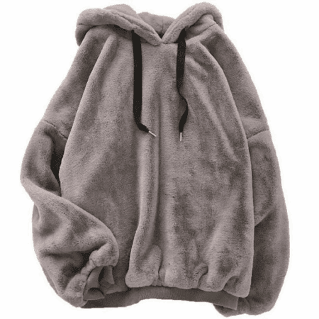 Winter Fashion Sweet And Velvet Warm Comfortable Women's Hoodies