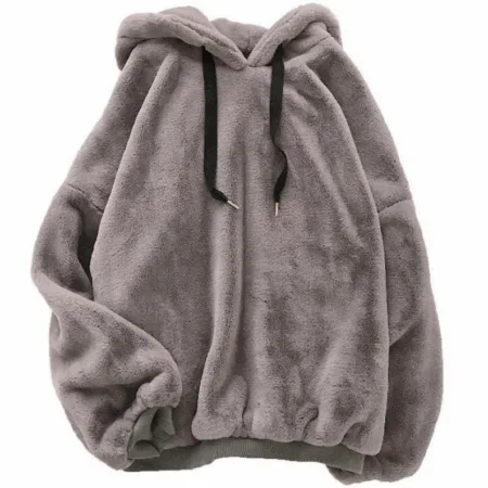 Winter Fashion Sweet And Velvet Warm Comfortable Women's Hoodies