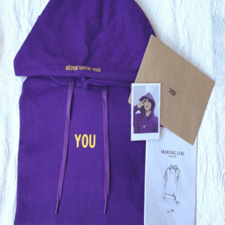 Jimin Seven With You Hoodie, Never Walk Alone Sweatshirt With Making Log