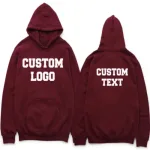 Custom  Personalized Text Hoodie, Your Design, Your Photo