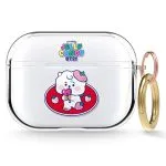 elago BT21 Case Compatible with Apple AirPods Pro Case, Clear Case with Keychain, Reduce Yellowing and Smudging…