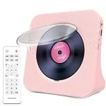 Greadio CD Player Portable with Bluetooth 5.0, HiFi Sound Speaker, CD Music Player with Remote Control, Dust Cover, FM…