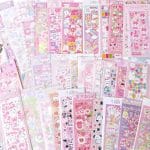 10pcs-20pcs-30pcs-Random-Sticker-Pack-Laser-Decorative-Kawaii-Album-Stickers-Korean-Stationery-DIY-Material