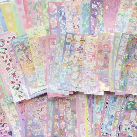 10pcs/20pcs/30pcs Random Sticker  Decorative Kawaii Album Stickers Korean