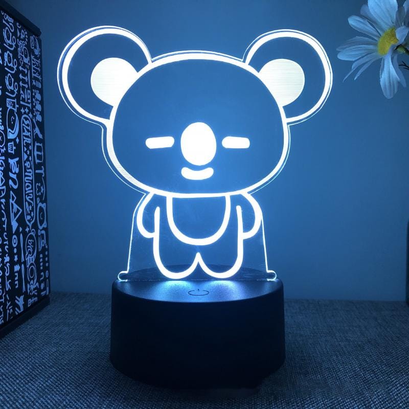 2022-New-Kawaii-18Cm-14Cm-Bt21-Usb-16-Colors-3D-Acrylic-Cute-Cartoon-Remote-Control-Touch-3