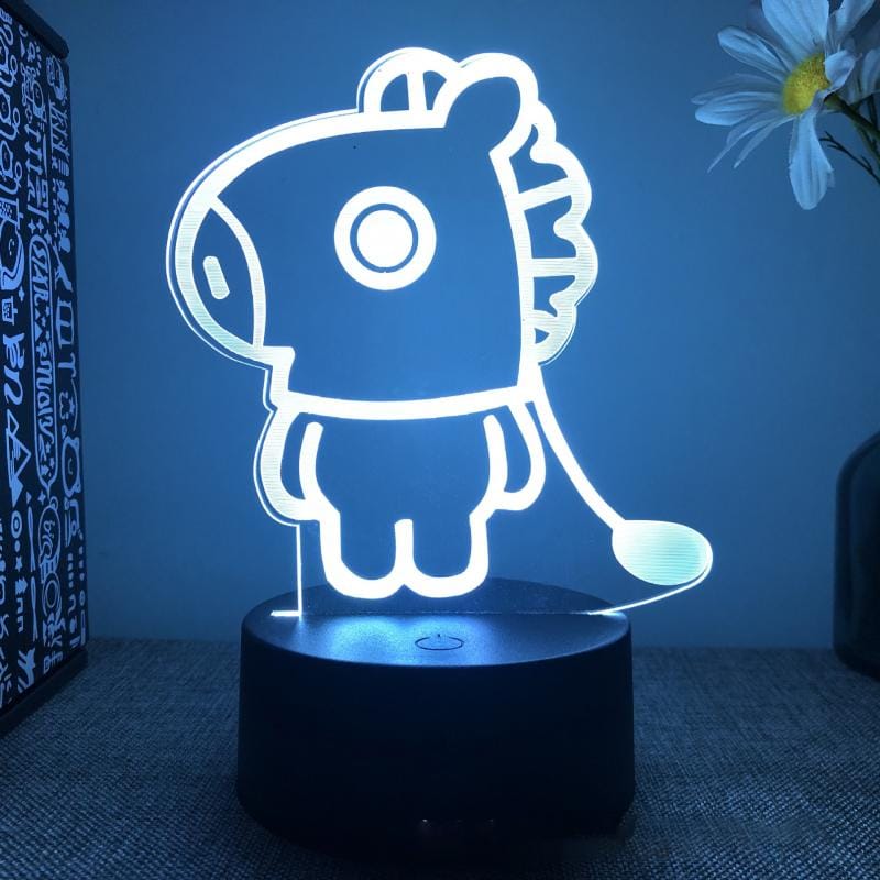 2022-New-Kawaii-18Cm-14Cm-Bt21-Usb-16-Colors-3D-Acrylic-Cute-Cartoon-Remote-Control-Touch-4